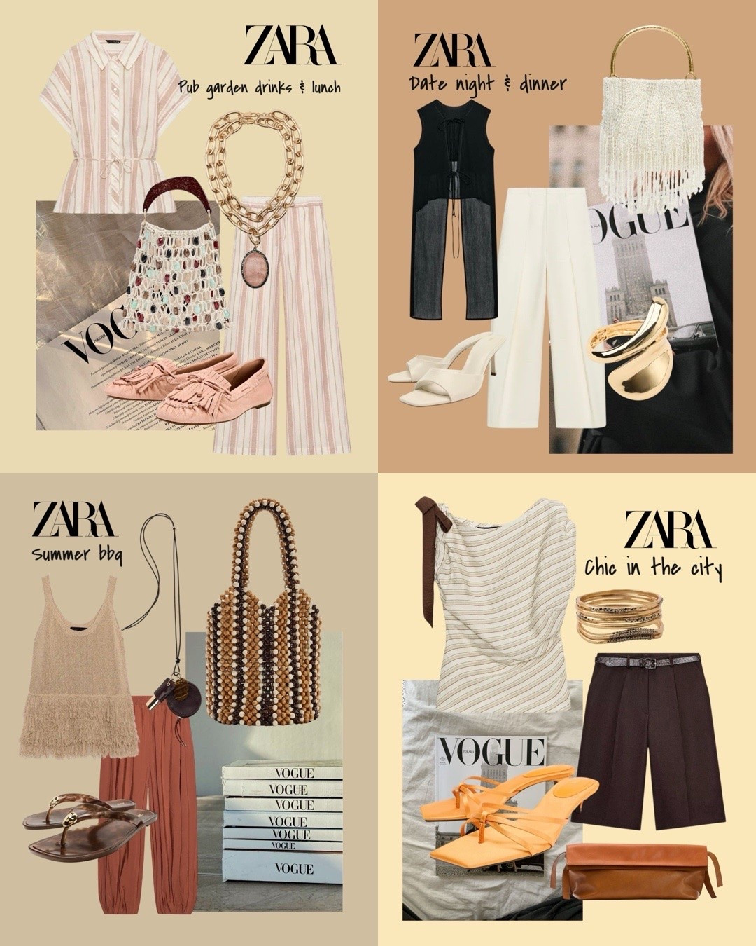 Zara outfits you will wear on repeat. 

Pub outfit/ city break look / nice trousers and a top.

#LTKuk #LTKspring #LTKsummer