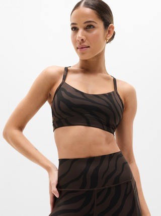 Vital Matte Foil Bra A-C | Athleta