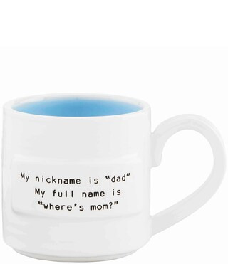 Where's Mom Sentiment Dad Mug | Dillards