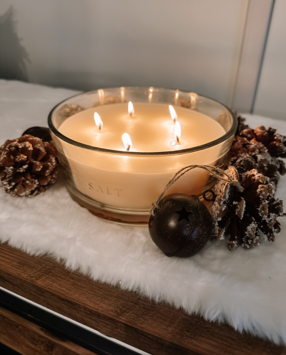 This Salt candle from Hearth & Hand has been a favorite of mine for a couple of years now. I love this new, larger style! Nothing quite like a new candle when doing a home refresh 🕯️ #selfcare #refresh #candle #target

#LTKhome #LTKfindsunder50