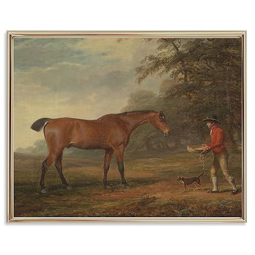 Equestrian Wall Decor - Horse Art Print for Home Decor - Antique Horse Riding Wall Artwork Decora... | Amazon (US)