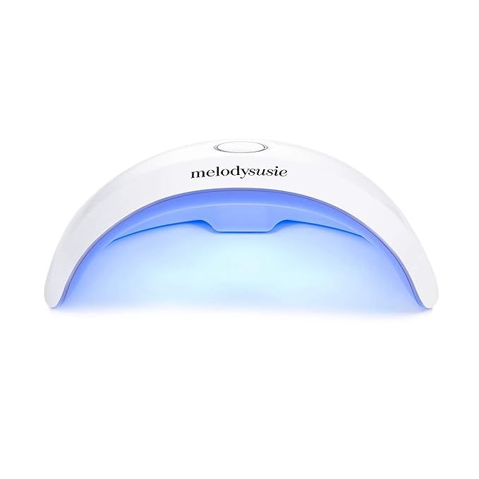 MelodySusie Portable UV LED Nail Lamp, Compact Gel Nail Dryer Light Curing LED UV Gel Nail Polish... | Amazon (US)