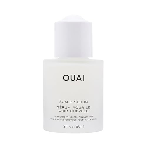 OUAI Scalp Serum - Balancing Hair Serum with Red Clover Extract, Siberian Ginseng and Peptides for Thicker and Fuller-Looking Hair - Paraben, Phthalate and Sulfate Free Scalp Care (2 Fl Oz) | Amazon (US)