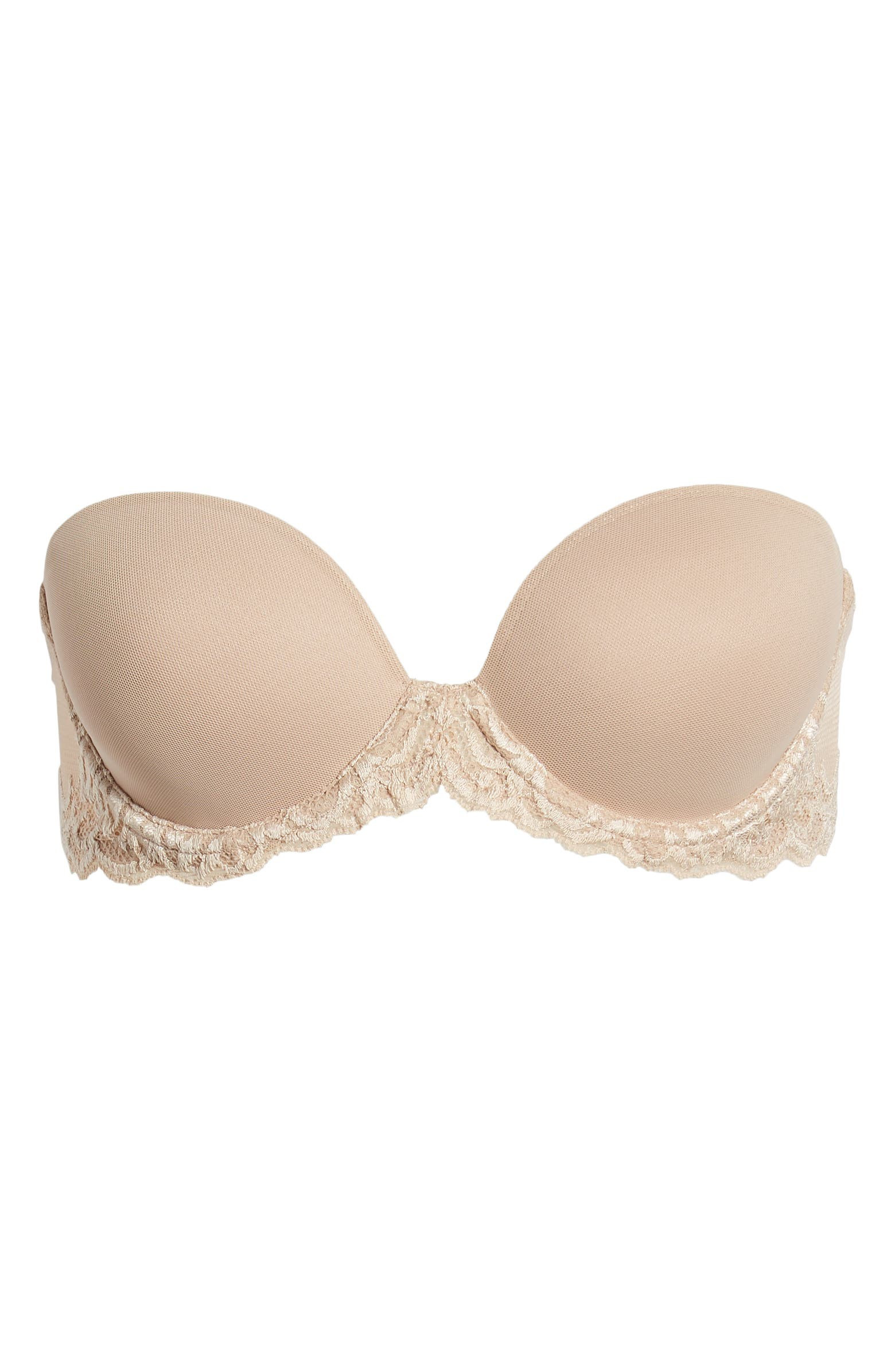 Feathers Underwire Plunge Strapless Bra | Nordstrom