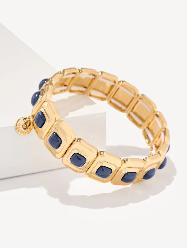 Linear Geo Stretch Bracelet | Talbots