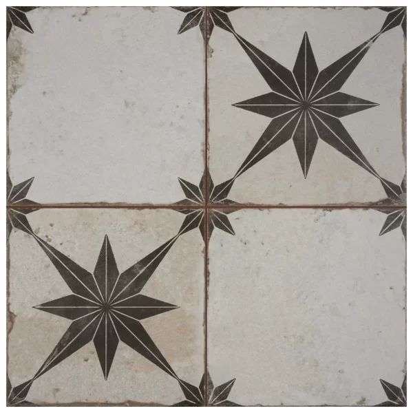 Royalty Ara Series 18" x 18" Ceramic Patterned Wall & Floor Tile | Wayfair Professional