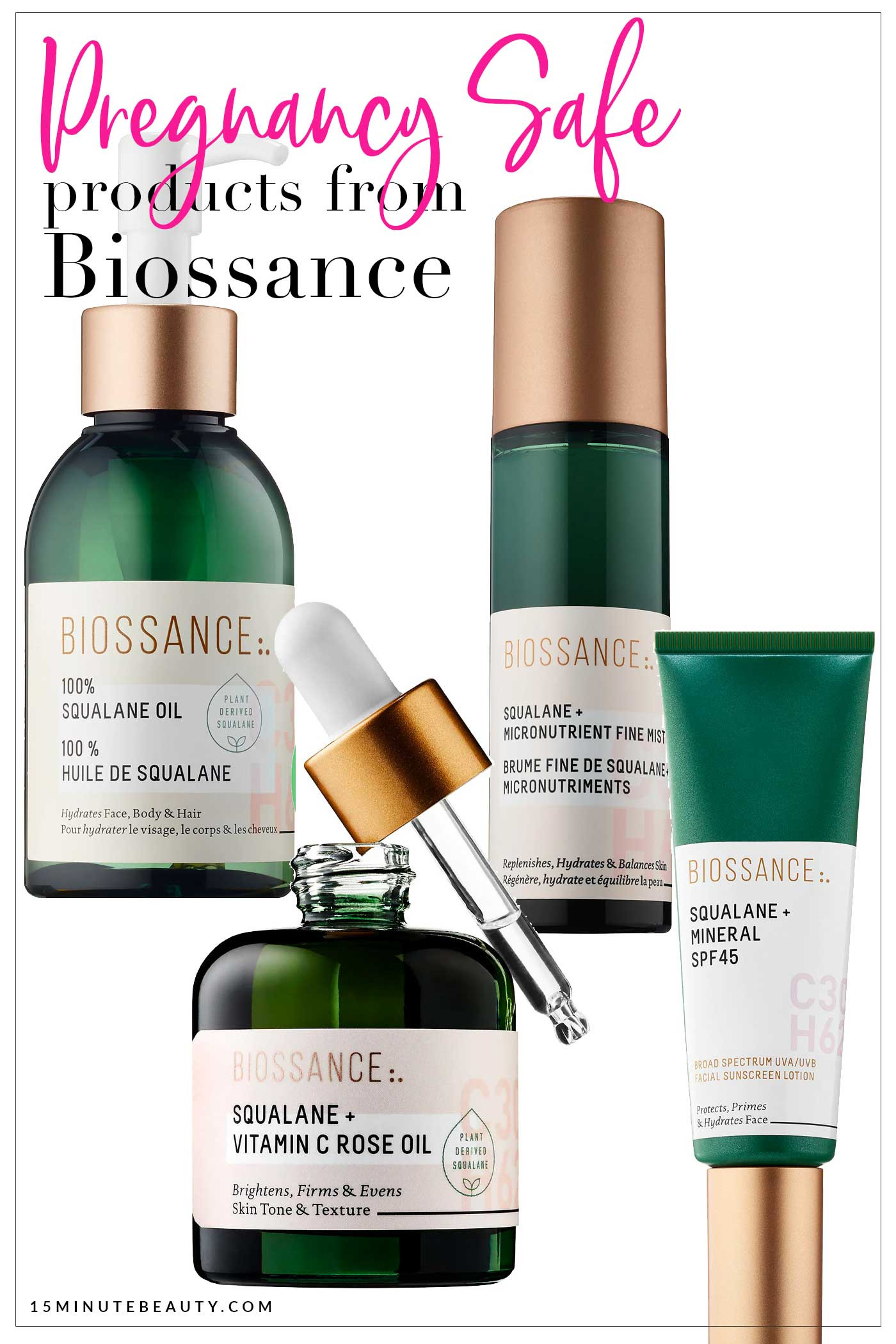 As a pediatrician, I know how important it is to choose skincare that’s safe for pregnancy without sacrificing results — and Biossance delivers. I’ve reviewed these products on 15minutebeauty.com to confirm they’re free from ingredients to avoid during pregnancy, while still offering deep hydration, skin barrier support, and antioxidant protection. Shop my pregnancy-safe Biossance favorites linked below to keep your routine both effective and safe.
#PregnancySafeSkincare #Biossance #PediatricianApproved #15MinuteBeauty 

 #LTKBeauty #LTKBaby #LTKBump