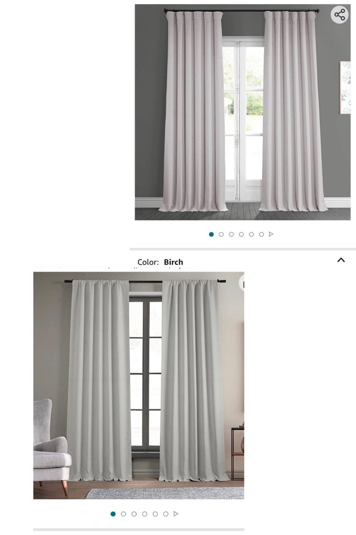 Viral Amazon curtains 💕

#LTKhome #LTKFind #LTKU