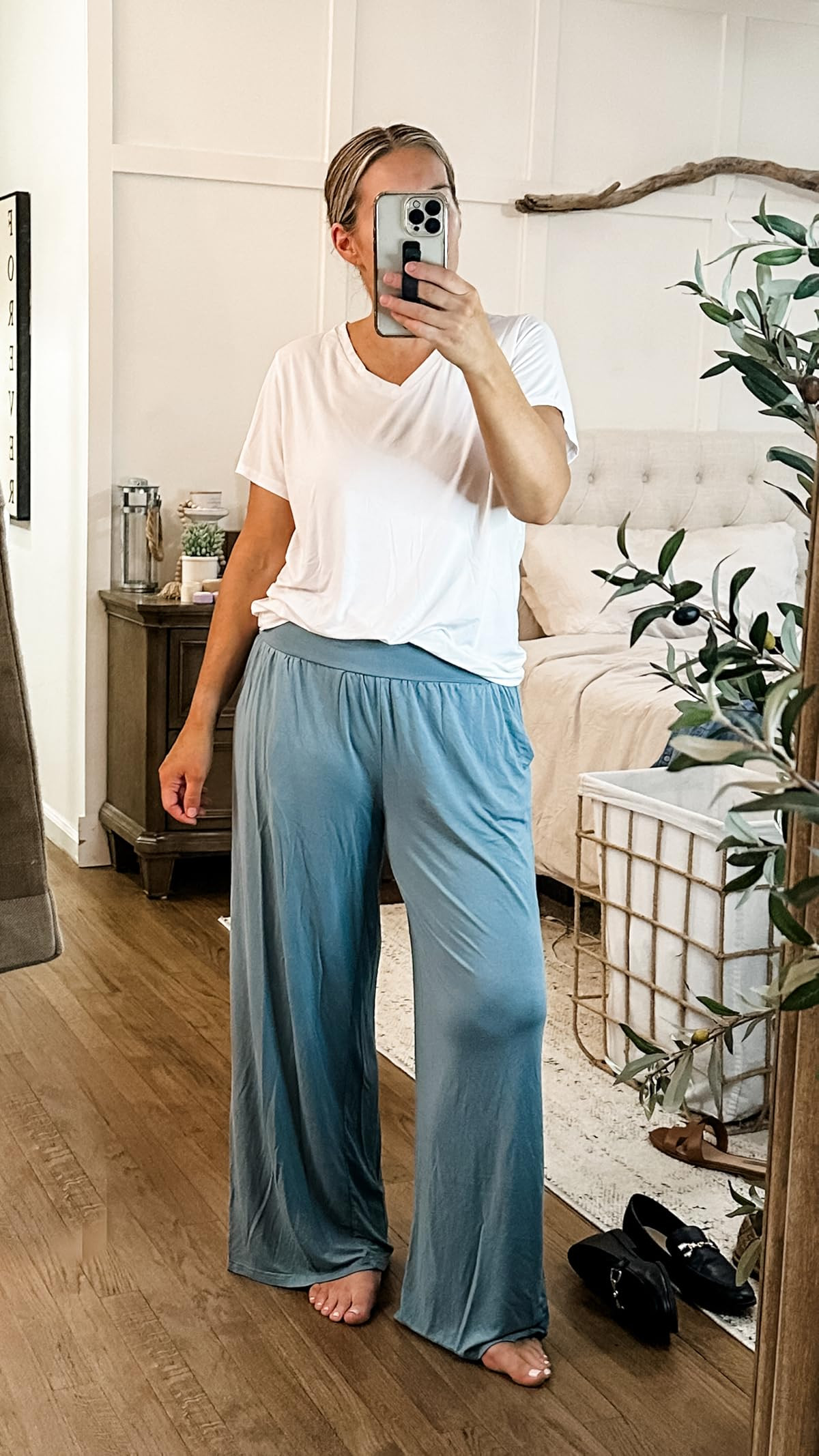 The most comfortable loungewear! Love bamboo! Medium in both! True to size. #amazonfashion | Amazon (US)