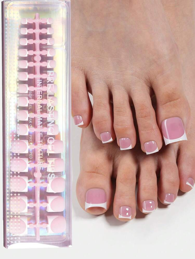 150 pink toe oress on  | SHEIN