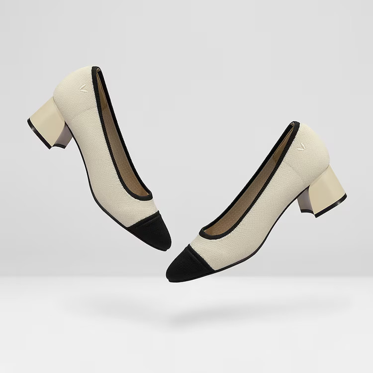 Round-Toe Chunky Heels | VIVAIA