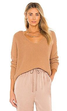 Tularosa Byron Sweater in Camel from Revolve.com | Revolve Clothing (Global)