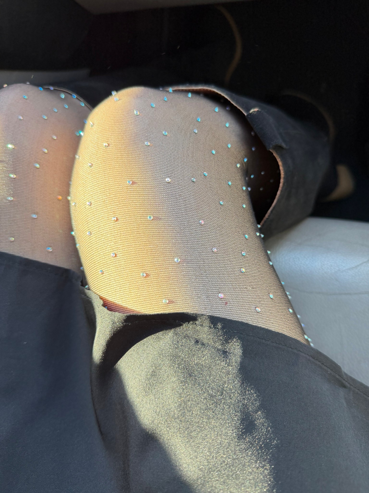 Obsessing over these rhinestones tights 😍  Use code JENNIFER35 when checking out for a discount 💕

Black tights, black dress, black boots, boots, dress.

#LTKootd #LTKPetite #LTKHoliday