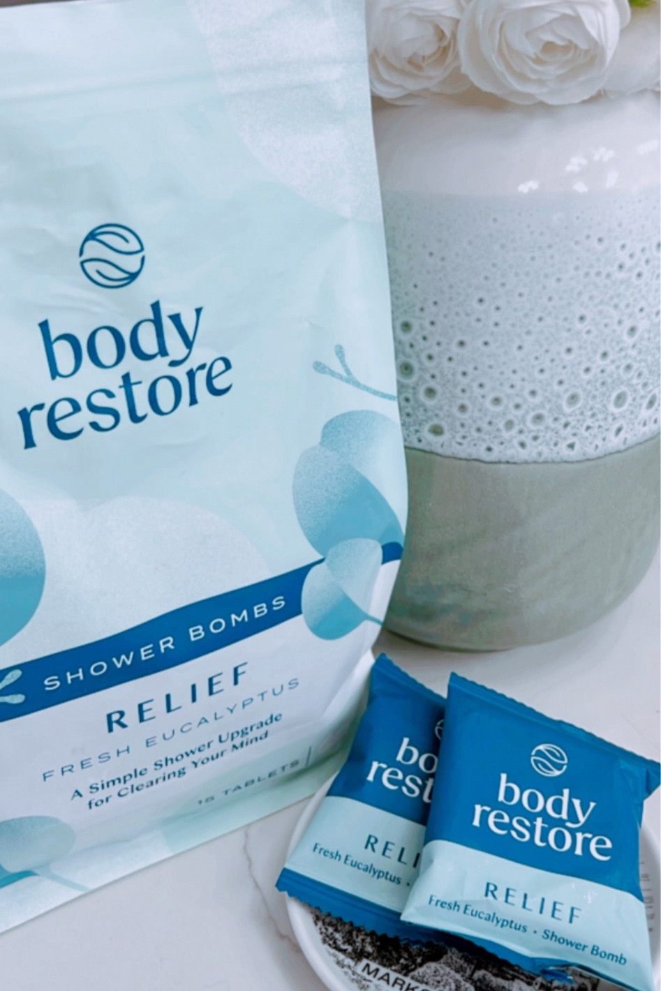 Body Restore Shower Bombs 💦🫧

#shower #relief #bodyrestore #eucalyptus #beautybuys #beauty #founditonamazon #amazonfinds #ltkhome #bath #bathroom 

#LTKfamily #LTKfindsunder50