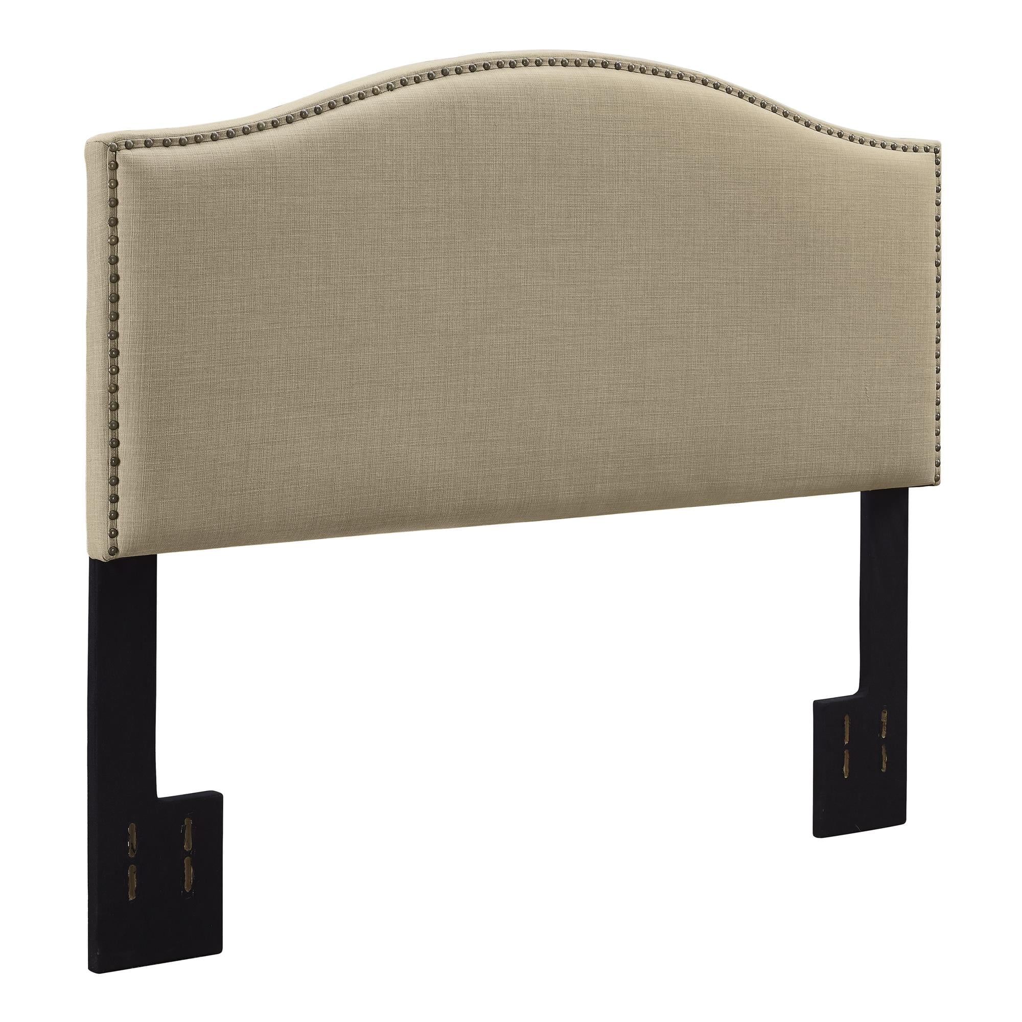 Better Homes & Gardens Grayson Headboard, Full/Queen Size, Beige Linen - Walmart.com | Walmart (US)