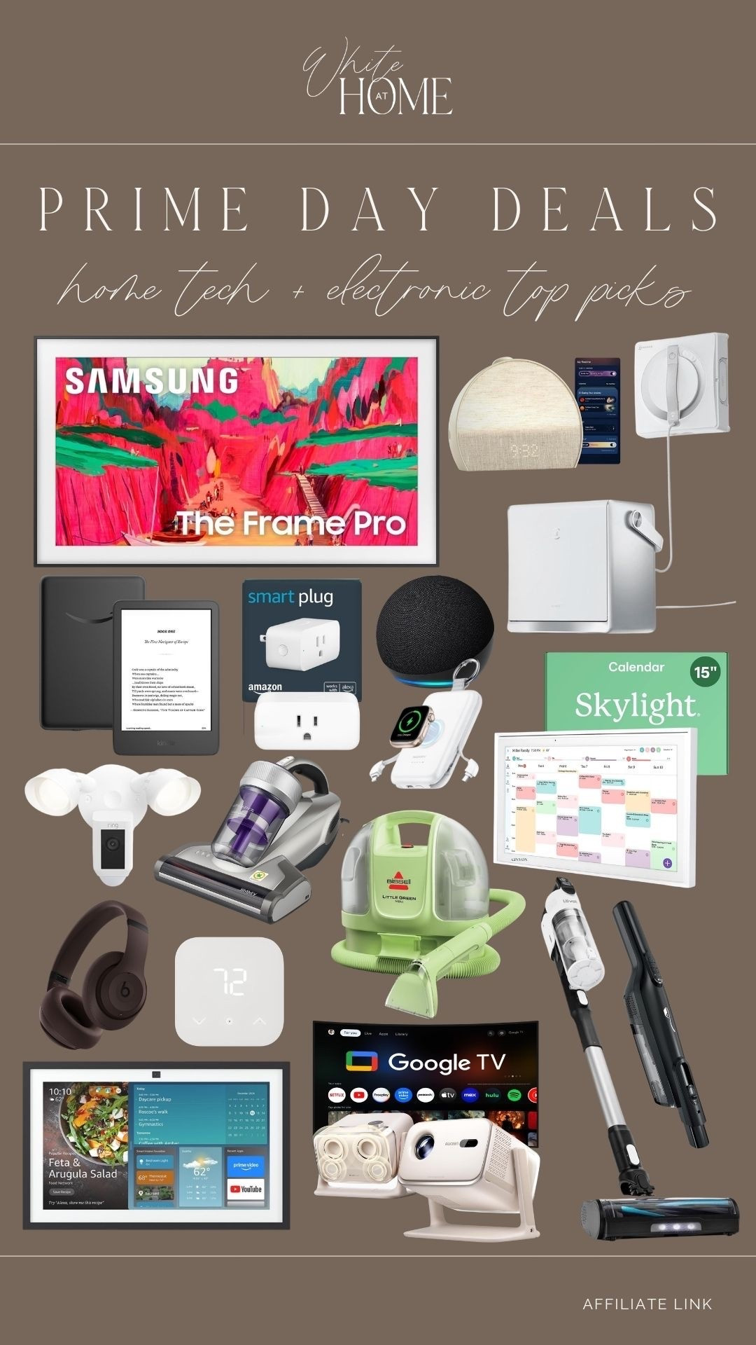 Last chance to shop Amazon prime day deals! The best in home technology and electronics—everything from my favorite smart TV to upholstery cleansers, my favorite digital calendar, ereaders, and more! Don’t miss out on the deals.

#LTKHome #LTKSaleAlert