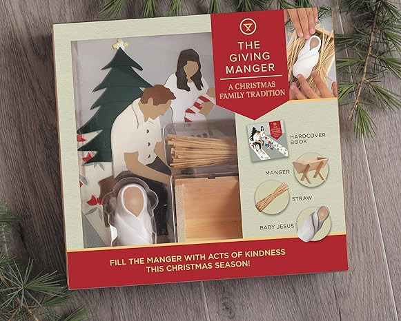 The Giving Manger: A Christmas Family Tradition     Hardcover – Picture Book, October 13, 2020 | Amazon (US)