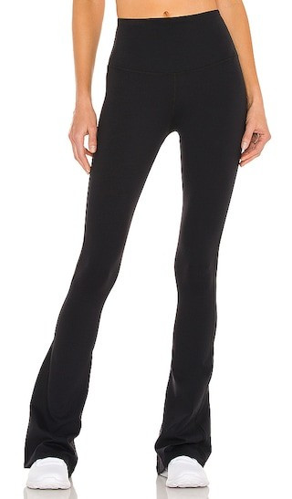 Splits59 Raquel High Waist 32 Flare Legging in Black. - size XS | Revolve Clothing (Global)