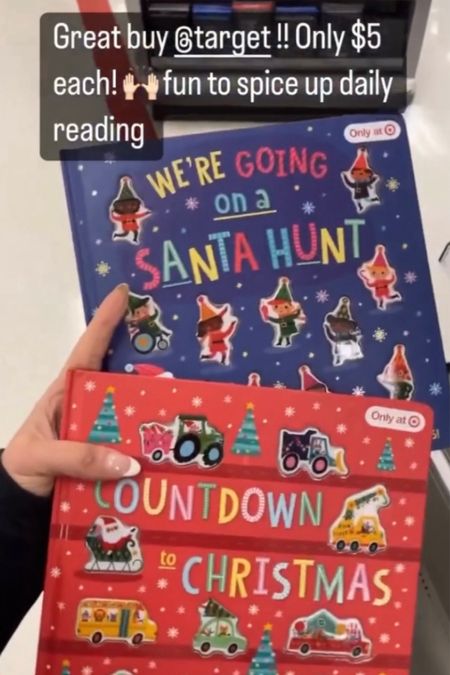 These Christmas books are the perfect way to spice up daily reading & they’re only $5! Plus all kids’ books at Target are BUY 2 GET 1 FREE now!

#LTKHoliday #LTKGiftGuide #LTKsalealert