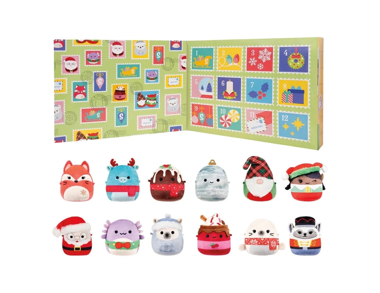 Advent Calendar - 12 Days Squishmallow Plush Toys Style 2 | Walmart (US)