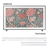 Samsung 65" Frame TV with Customizable White Bezel | Amazon (US)