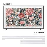 Samsung 65" Frame TV with Customizable White Bezel | Amazon (US)