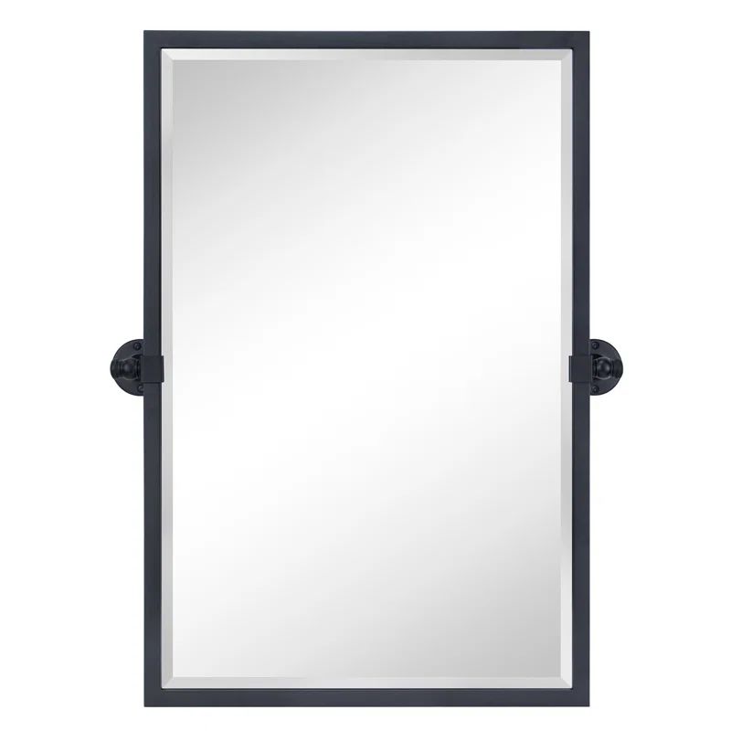 Blakley Rectangle Metal Wall Mirror | Wayfair North America