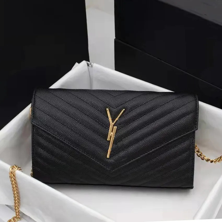 Designer Bag Shoulder Women Bags Handbags Bags Tote Bagg Black Calfskin Classic Diagonal Stripes ... | DHGate