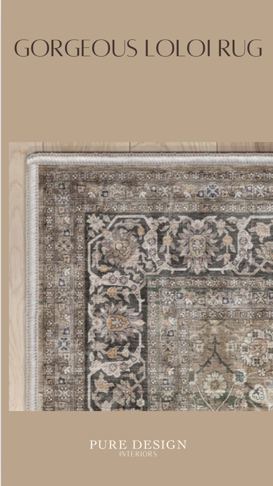 Gorgeous Loloi rug! Perfect for a bedroom or living room 😍😍

#LTKhome #LTKstyletip
