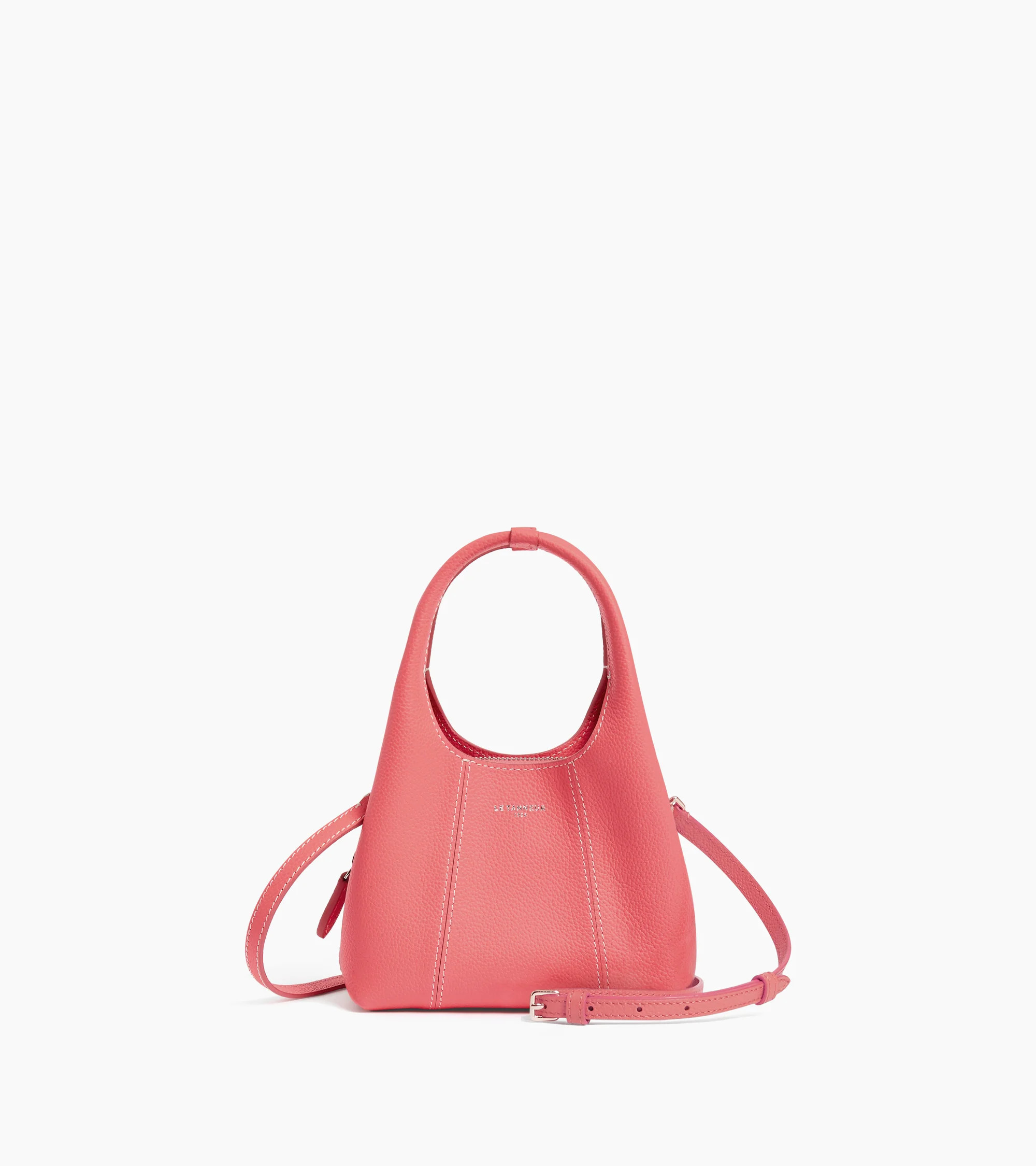 Juliette mini handbag in grained leather | Le Tanneur
