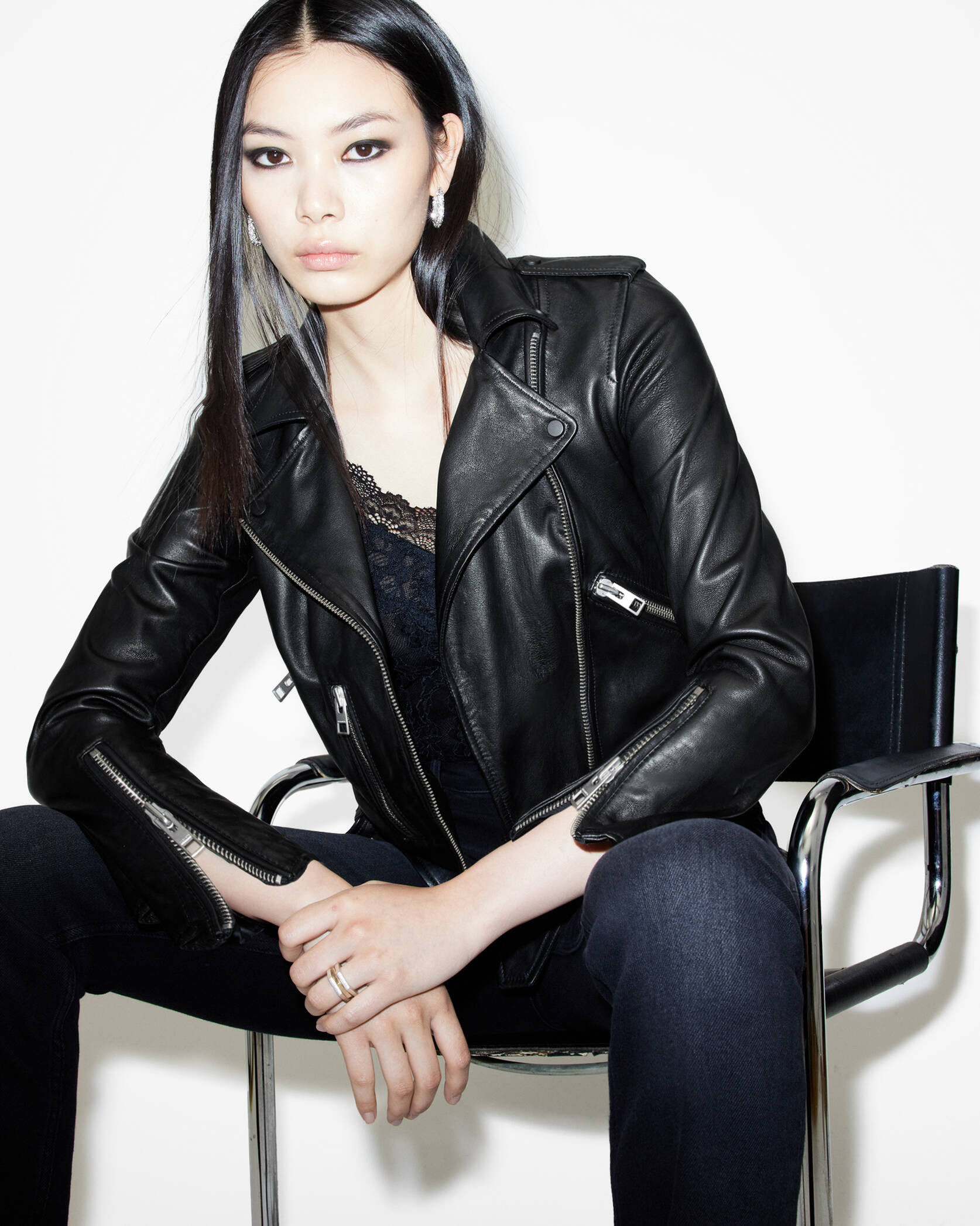 Balfern Leather Biker Jacket | AllSaints US
