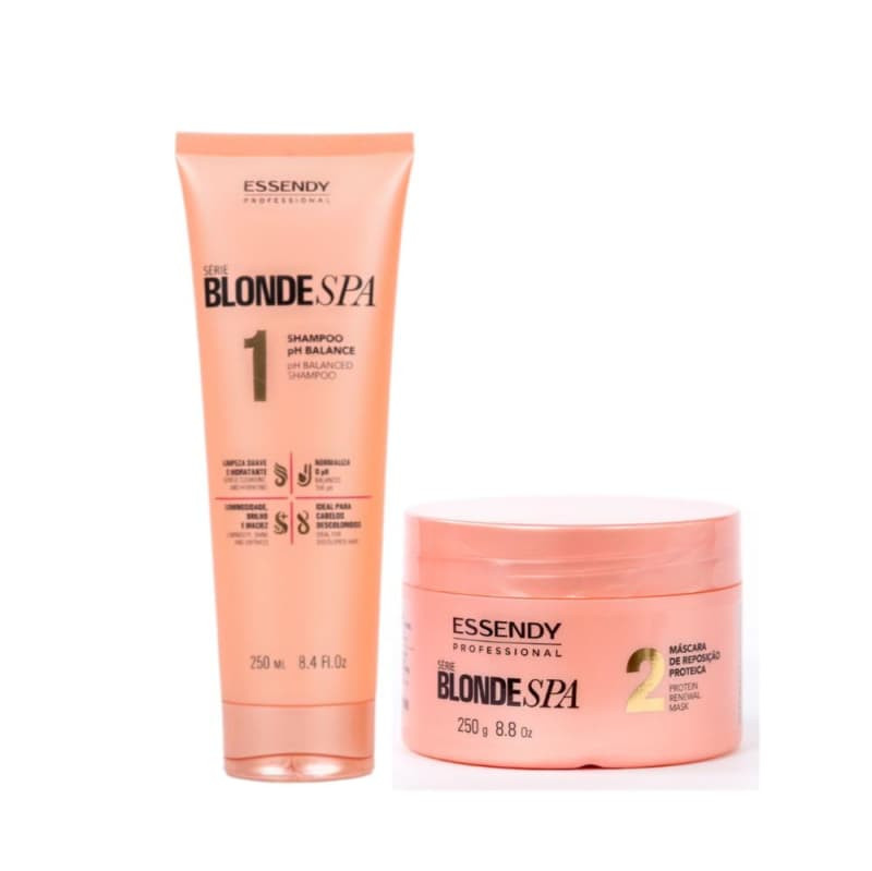 Kit Shampoo e Máscara Condicionante Cabelos Loiros e Mechas
        
            
              ... | Beleza Na Web (BR)