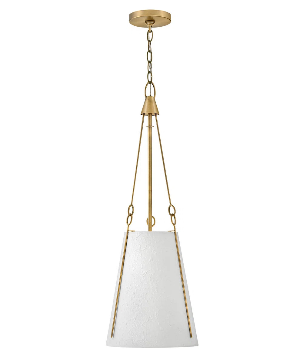 Danvers Single Light Chain-Hung Pendant w/ Handmade Paper Shade | Wayfair North America