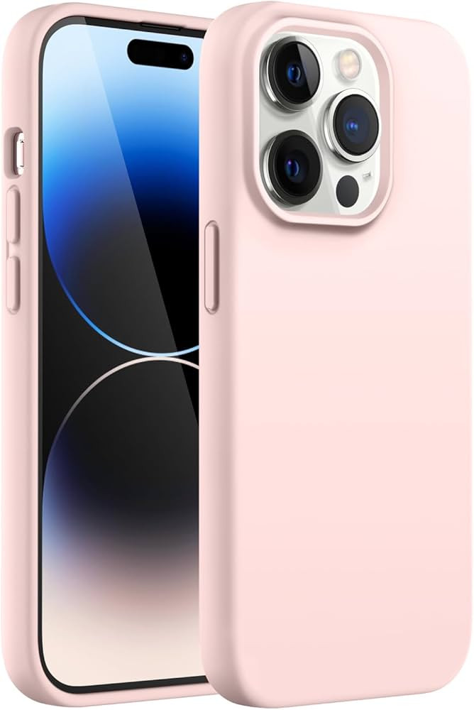 JETech Silicone Case for iPhone 14 Pro 6.1-Inch, Silky-Soft Touch Full-Body Protective Phone Case... | Amazon (UK)
