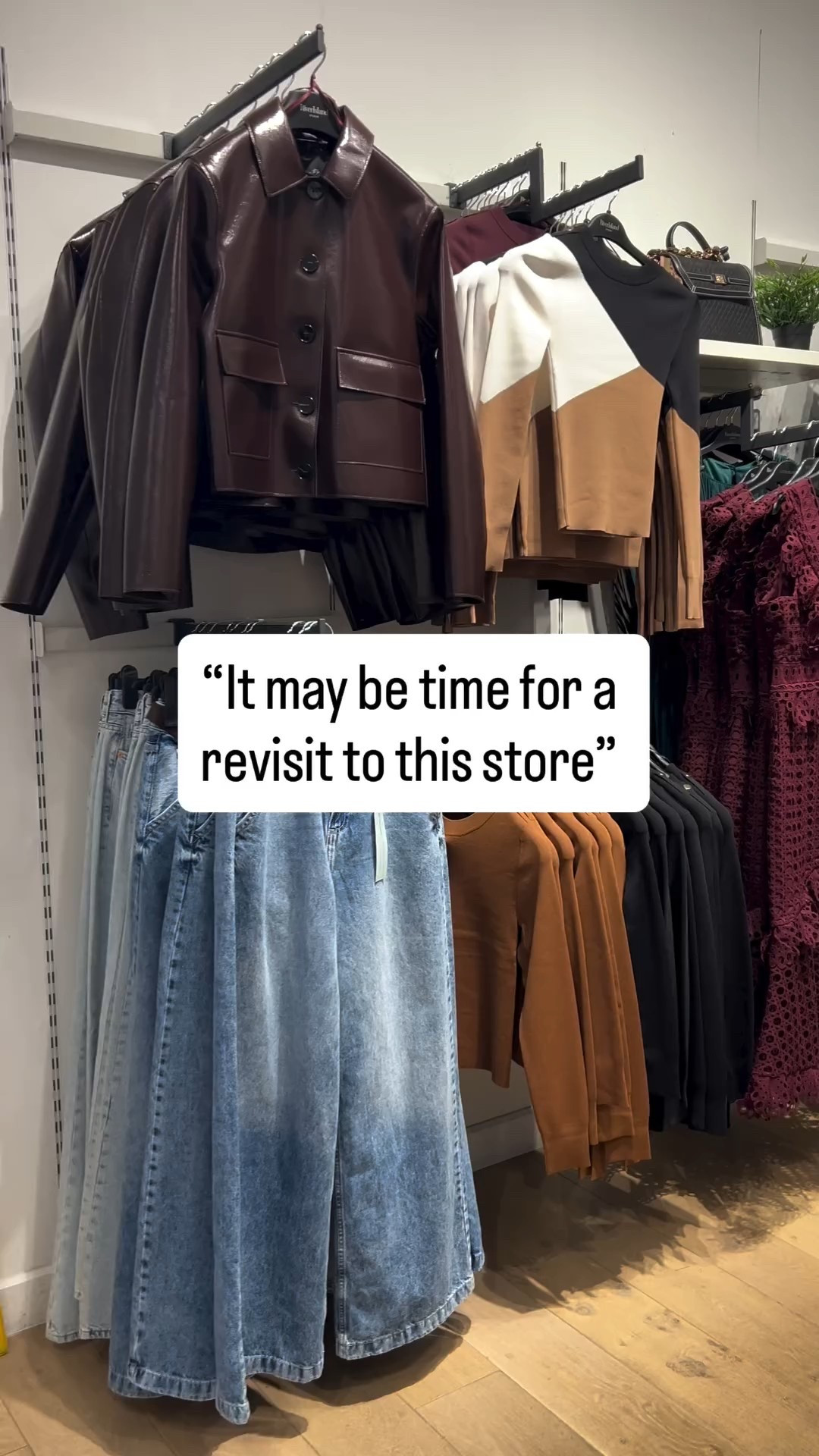 When was the last time you went to River Island?

It’s too young, I used to shop there as a teenager…..is this you?

Time for a revisit, great size ranges, petite & plus sizes, workwear & casual.

Here’s a sneak peak….anything take your fancy?