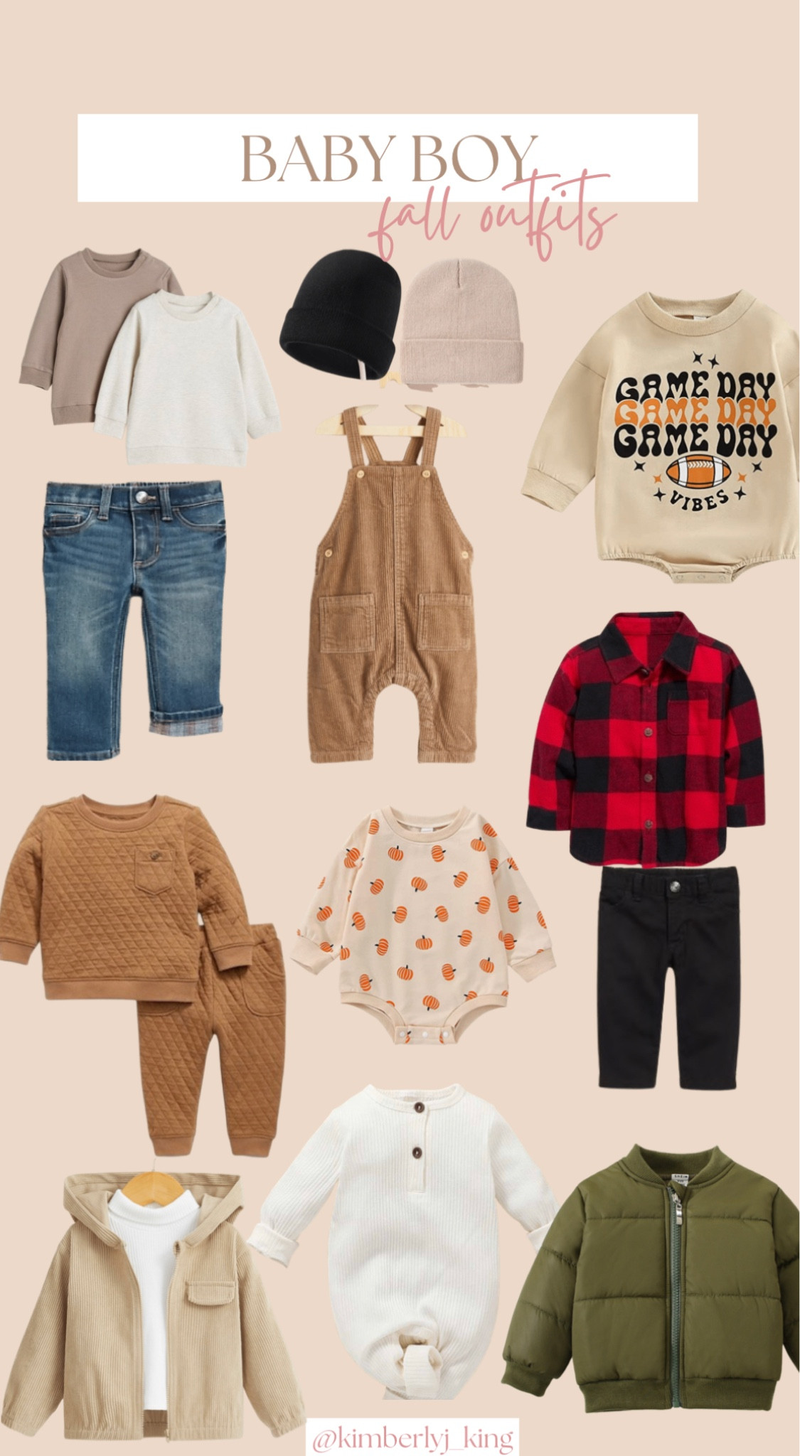 Baby boy fall outfits 

#LTKSeasonal #LTKbaby