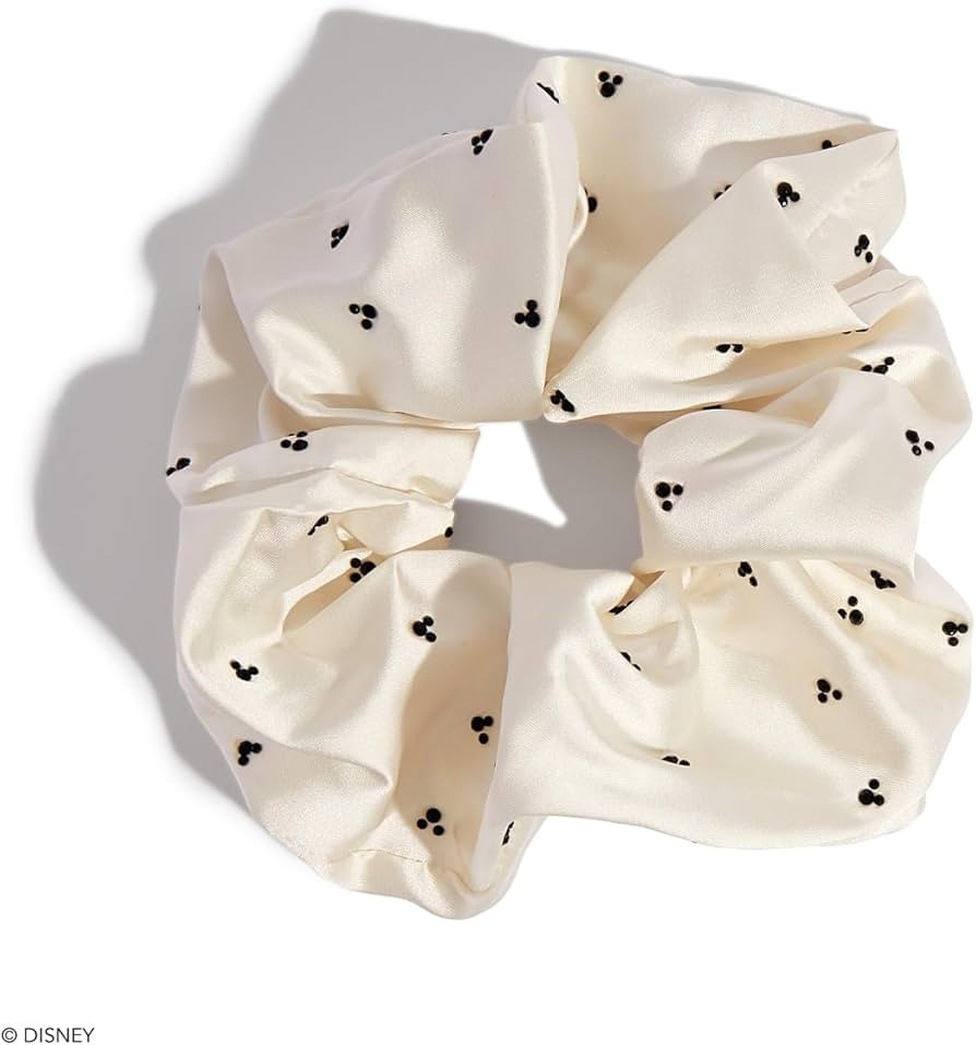 Mickey/Minnie x Kitsch Fabric Rhinestone Scrunchie, Scrunchies for Women, Jumbo Hair Tie for Thic... | Amazon (US)