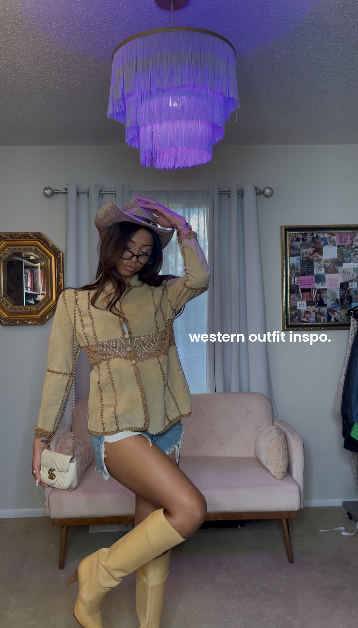 western outfit idea 🐎🤍 top & shoes are vintage - linked similar! x