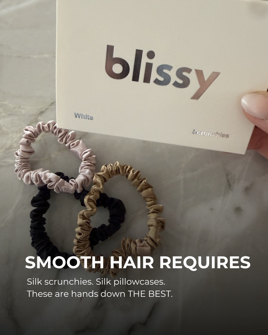 These have the perfect stretch and I love the skinny silk.