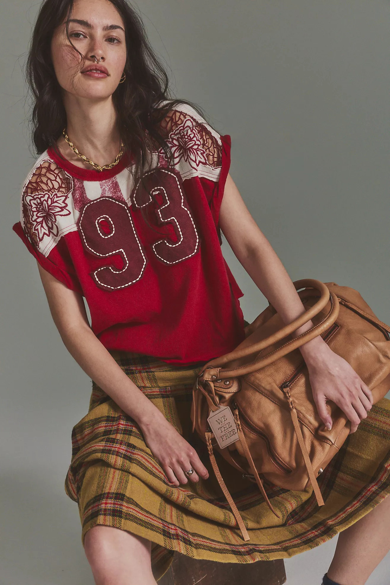 Varsity Vibe Muscle Tee | Free People (Global - UK&FR Excluded)
