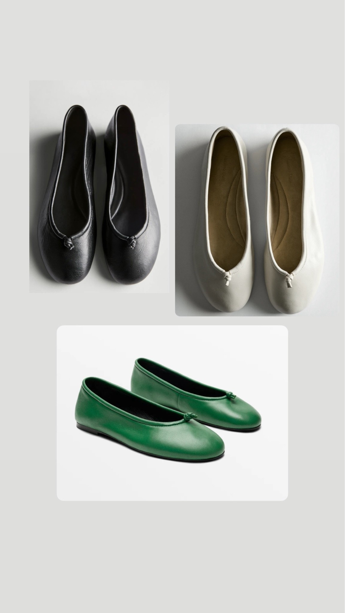 Massimo Dutti leather ballet flats with little knot detail. Great option if you love the Margiela Tabi shoes but aren’t sure about the split toe plus. Size up as they came up small!!

#LTKuk