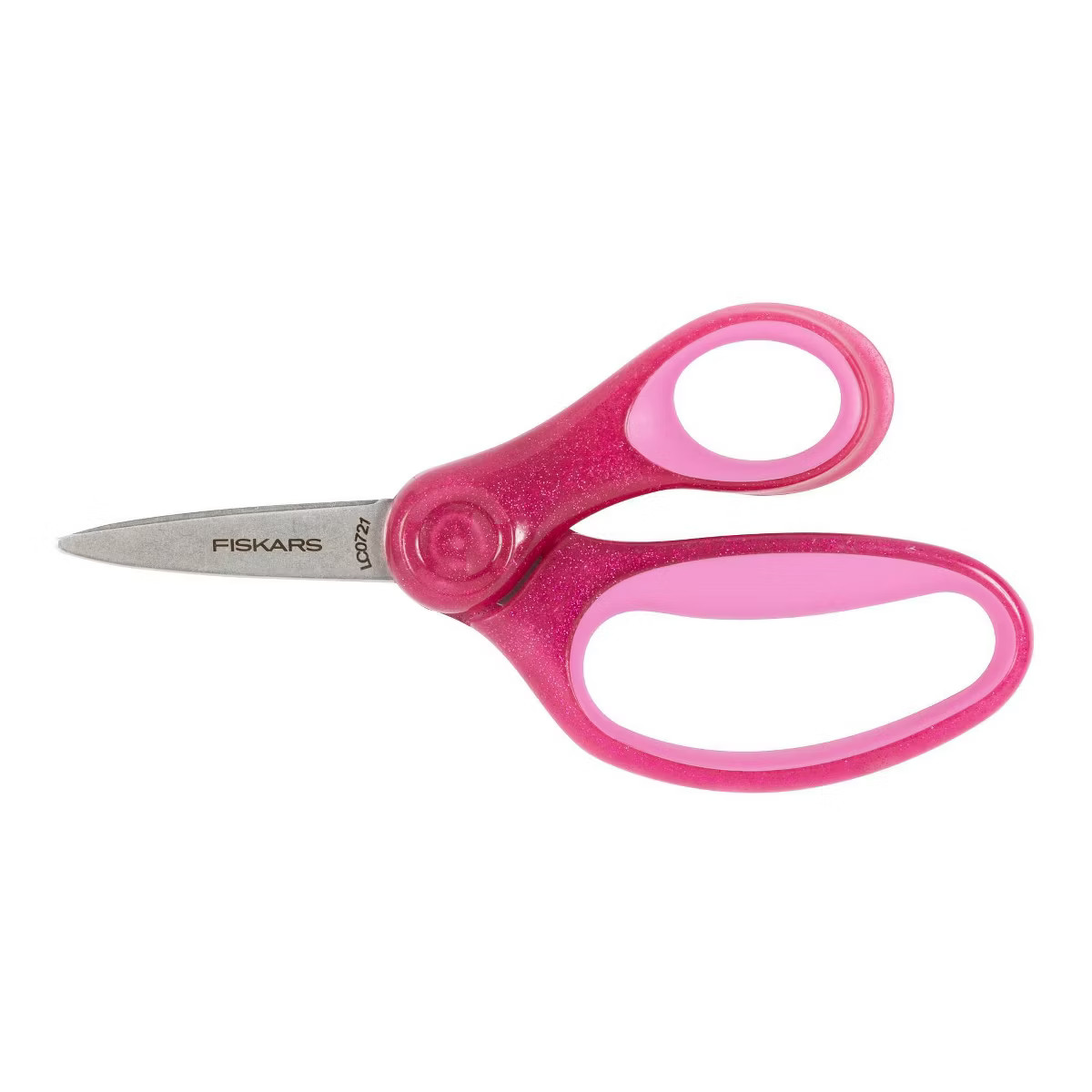 Fiskars 5" Sparkle SoftGrip Point Kids' Scissors Pink | Target