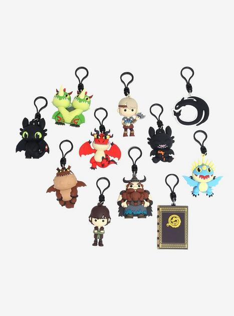 DreamWorks How to Train Your Dragon Characters Blind Bag Figural Bag Clip | BoxLunch