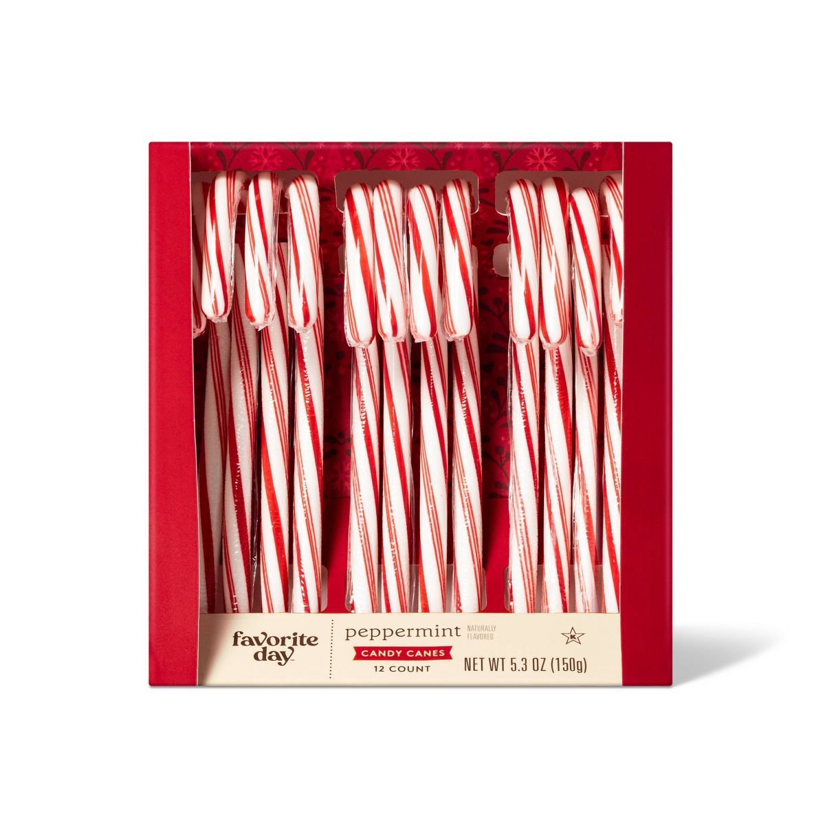 Holiday Peppermint Candy Canes - 12ct/5.7oz - Favorite Day™ | Target