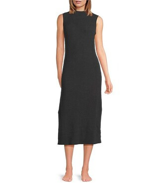 UGG Amara Cozy Knit Lite Sleeveless Mock Neck Lounge Dress | Dillard's | Dillard's
