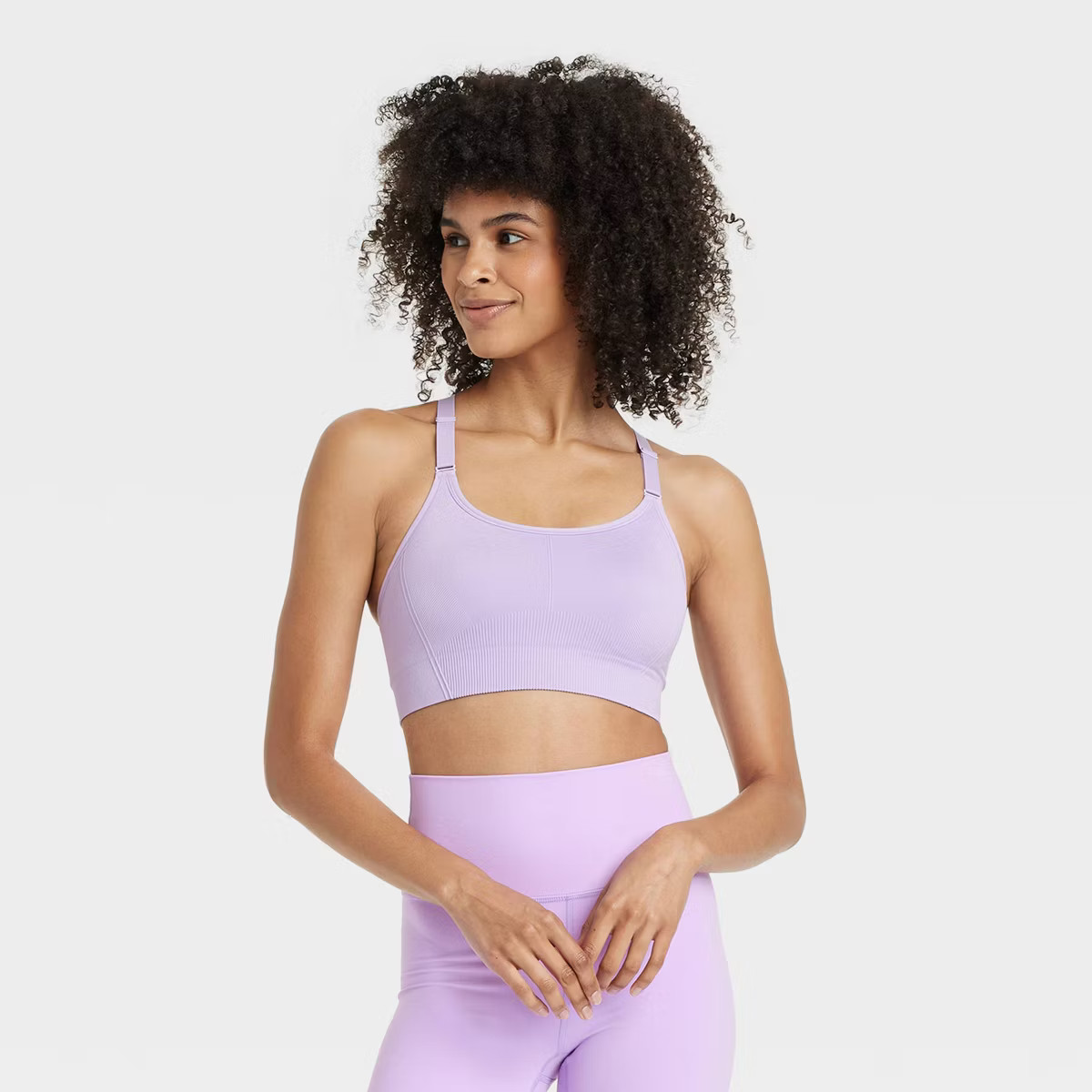 Women's Seamless Medium Support Cami Sports Bra - All In Motion™ | Target