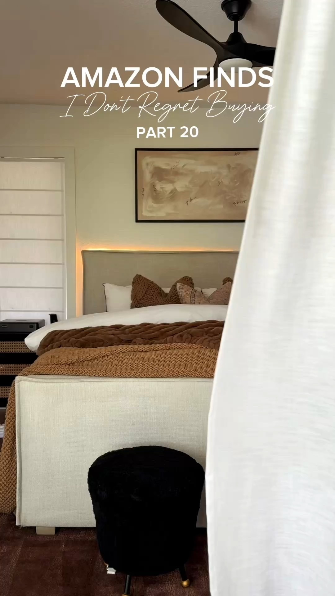 Amazon finds I don’t regret buying! This cable organizer is functional and cute! The brown faux fur blanket is AMAZING!!! #meandmrjones 

#LTKHome #LTKFindsUnder50 #LTKFindsUnder100