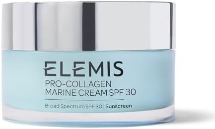 ELEMIS Pro-Collagen Marine Cream SPF 30, Lightweight Anti-Wrinkle Daily Facial Moisturizer | Amazon (US)