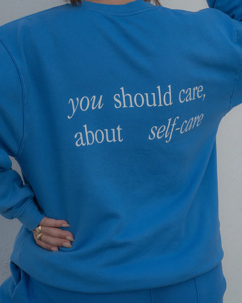 Self-Care Sweatshirt | Summer Fridays