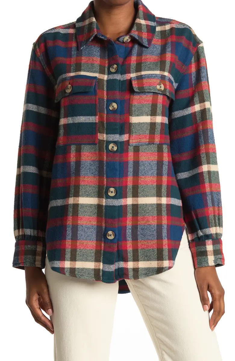 MELROSE AND MARKET Plaid Shacket | Nordstromrack | Nordstrom Rack